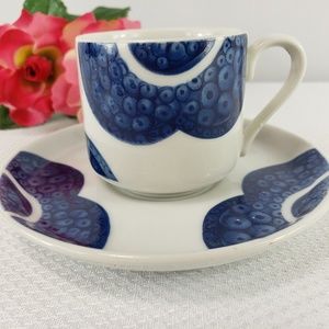 Nuage Fine China Tea Cup And Saucer Tuscany Japan